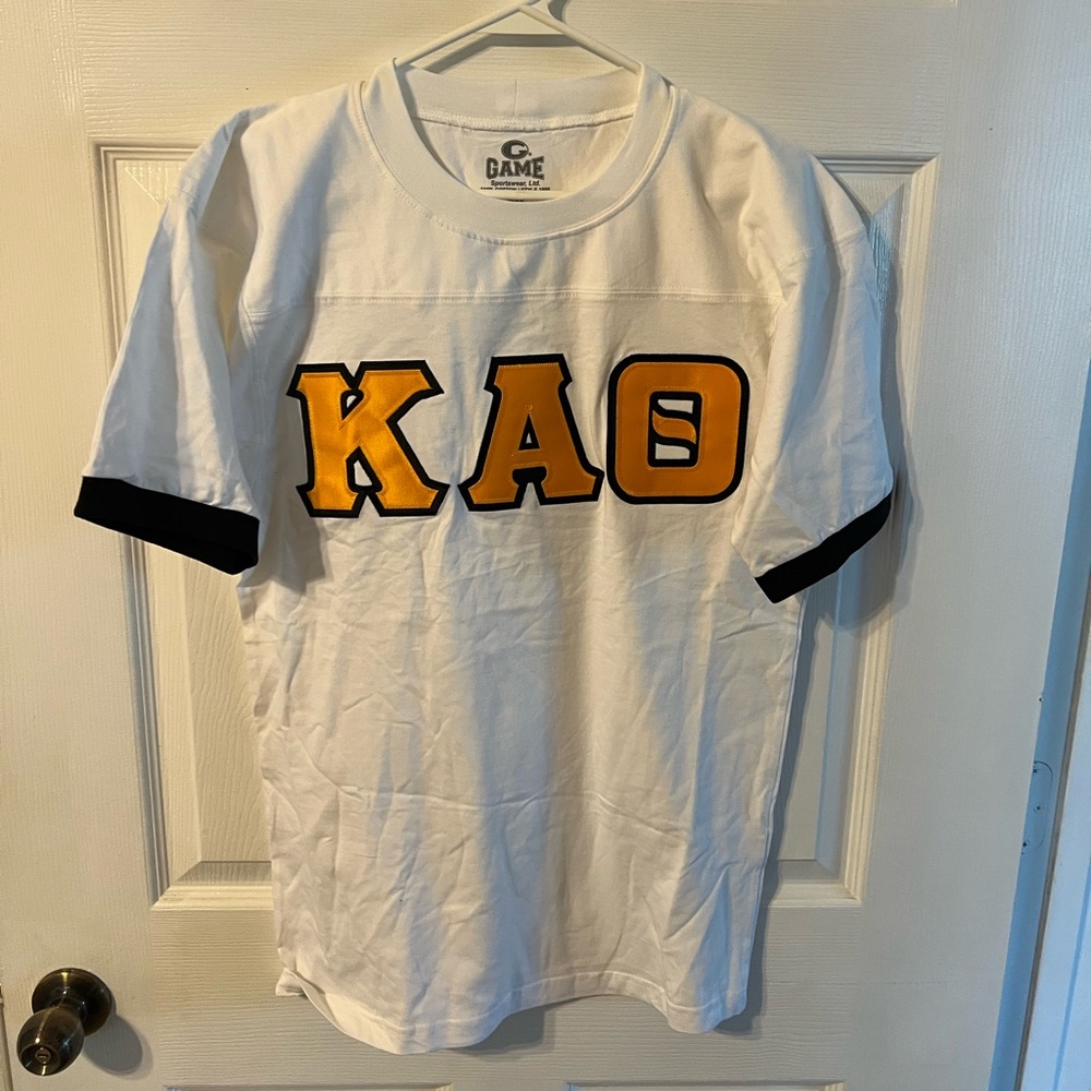 Kappa Alpha Theta Jersey YELLOW Double Stitch
